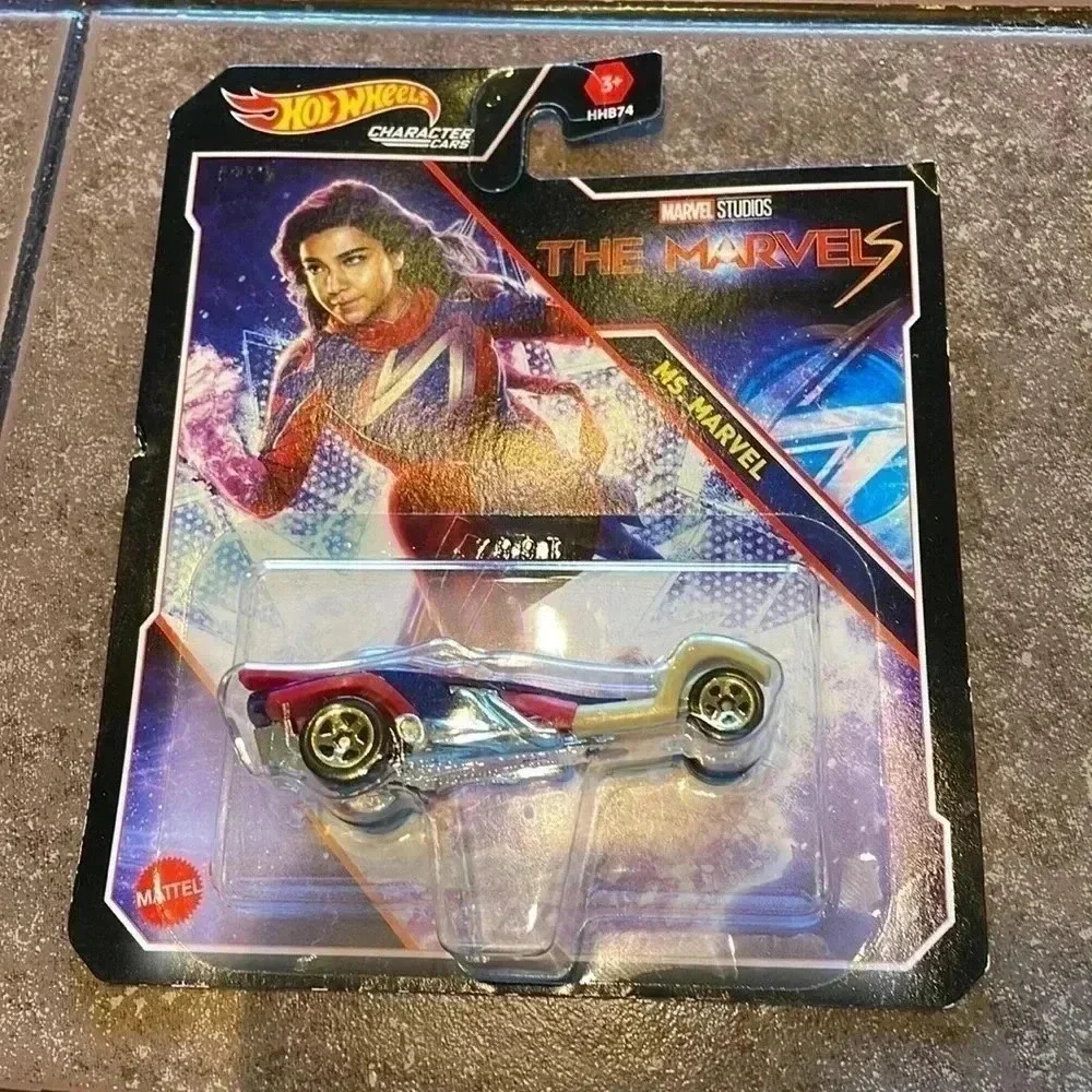 Hot Wheels Character Cars The Marvels Ms Marvel NIB 2022 Mattel